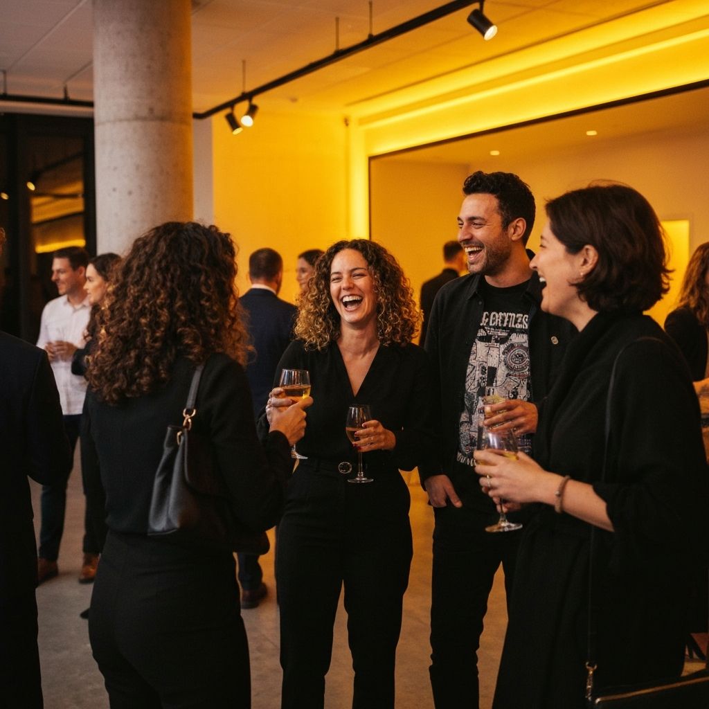 People enjoying a Lemon dating event